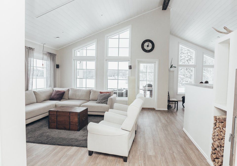 Simons Talo olohuone - Simons Hus vardagsrum