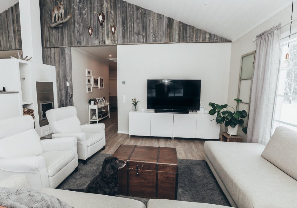 Simons Talo olohuone - Simons Hus vardagsrum