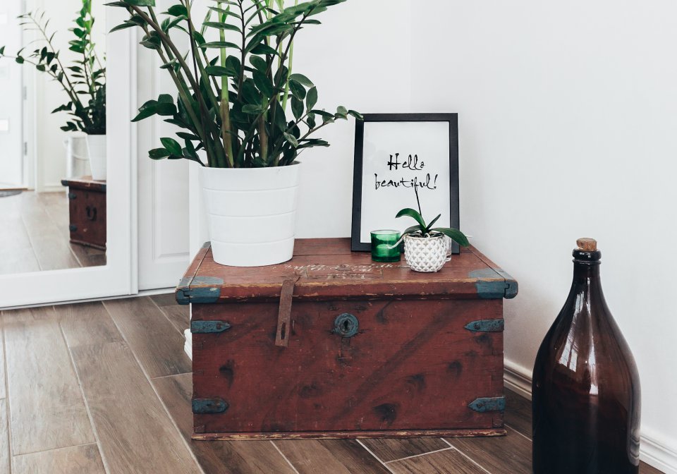 Simons Talo eteinen - Simons Hus hall