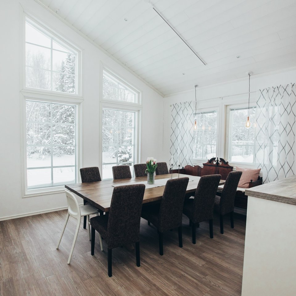 Simons Talo ruokailutila - Simons Hus matplats